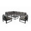 Desray 8 - Person Patio Dining Set with Square Table , Cushions Included