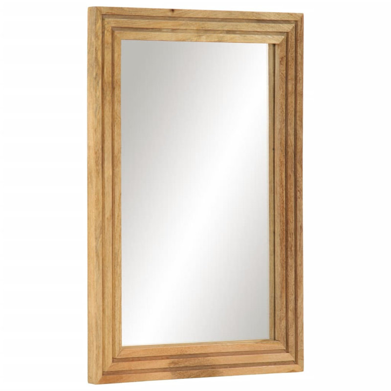 Bruny Bathroom Mirror, Light brown