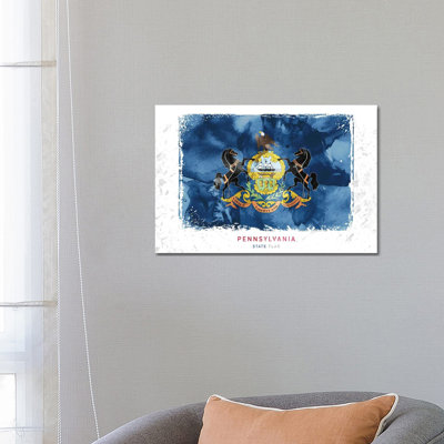 Pennsylvania - Wrapped Canvas Print