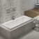 Venice 72" x 36" Drop in Combination Acrylic Bathtub with Heater