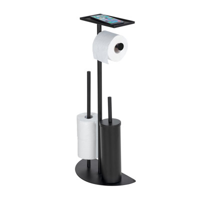 Cuong Free-Standing Toilet Brush & Holder