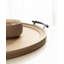Grand plateau repose-pieds rond