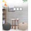 Pouf rond de 19 po de largeur-476601042