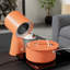 Hotte de cuisine portative CIARRA, extracteur de fumée de cuisine de table avec filtre détachable et tasse de récupération d'huile, ventilation sans conduit pour barbecue intérieur, hot pot, appartement et cuisine pour véhicule récréatif-114476695