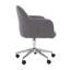 Chaise de bureau en lin