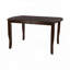 Extendable Dining Table with Separate Leaf – Dark Cherry Finish