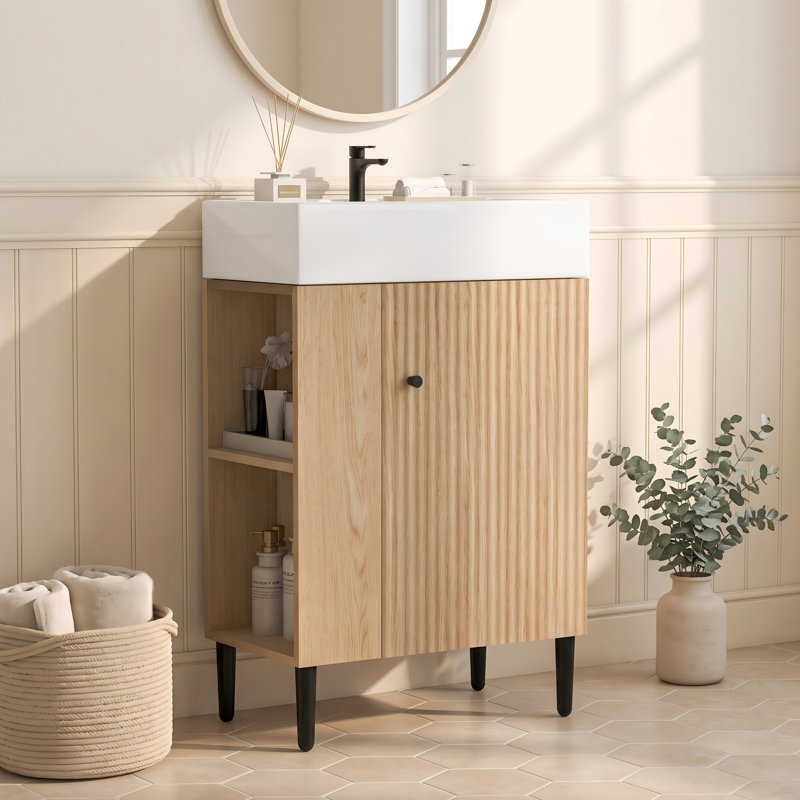 Meuble-lavabo avec dessus Hemington, Wood