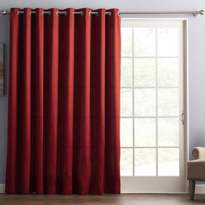 Polyester Room Darkening Noise Reducing Sliding Panel
