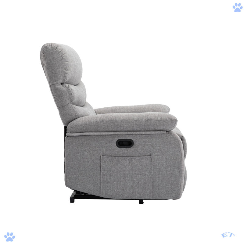 Fauteuil inclinable Power Lift, fauteuil pour personnes âgées avec levage, allongé à plat, chauffage, massage par vibration, recharge USB, télécommande