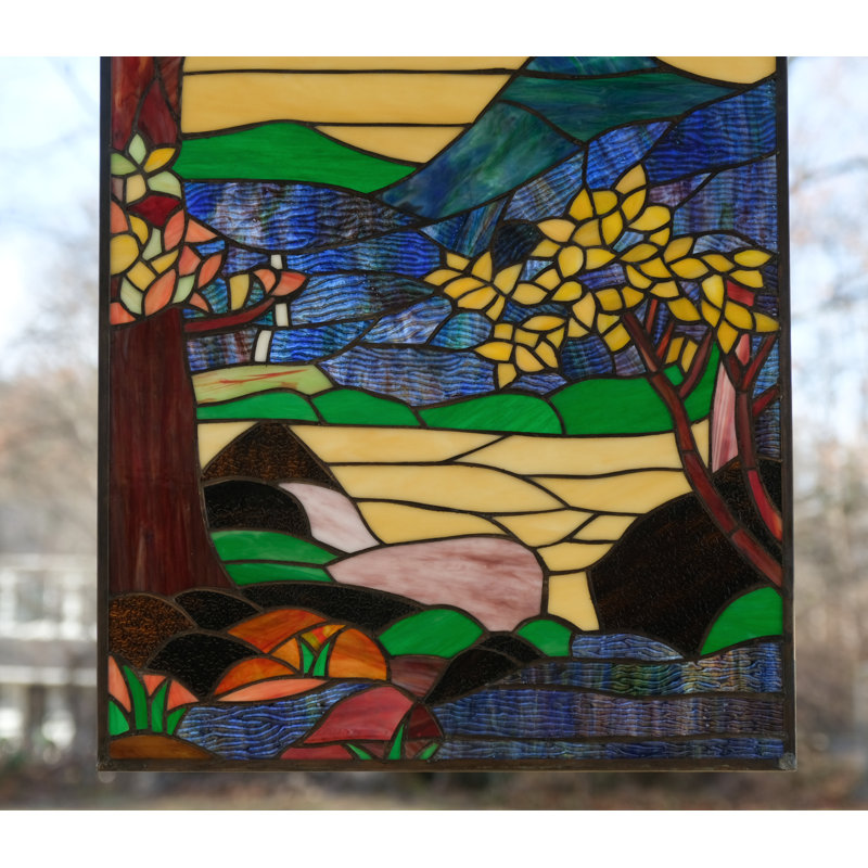 Plants & Flowers Window Panel