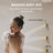Thermostatic Dual Showerheads System, Ceiling Mount 12" High-Pressure Rainfall Shower Faucet with Handheld Spray and Body Jet-93931718
