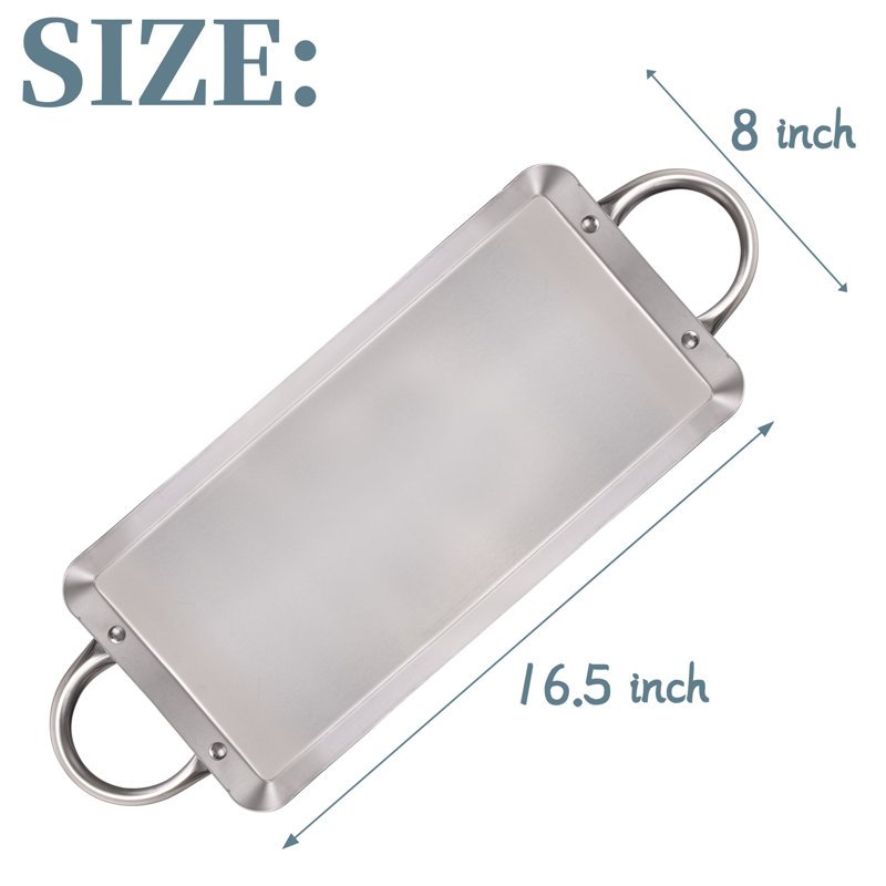 8'' Stainless Steel Griddle