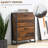 12-Pair 2-Drawer Particle Board Shoe Cabinet 