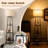 Euron 60'' Black Column Floor Lamp