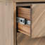 Commode double en bois massif à 6 tiroirs l 61 po Markera-497705650