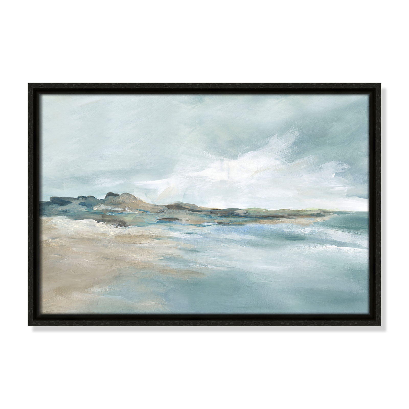 Sandpoint Print by Carol Robinson, Espresso, 13.5" H x 19.5" W