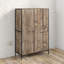 Algere 4 Door Wardrobe