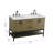 54 inch Double Bathroom Vanity-427138884