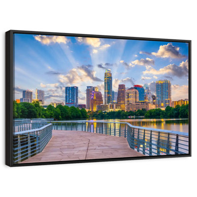 Austin Footbridge Skyline