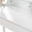 Corner Makeup Vanity Desk With Mirror & LED Lights, Modern Vanity Set With Mirror And Stool, Dressing Table With Large Storage For Small Place, Brightness Adjustable Folding Mirror, White