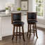 Tabouret de bar pivotant Abner
