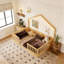 Lit sur pied en bois Montessori-409641970-409641982