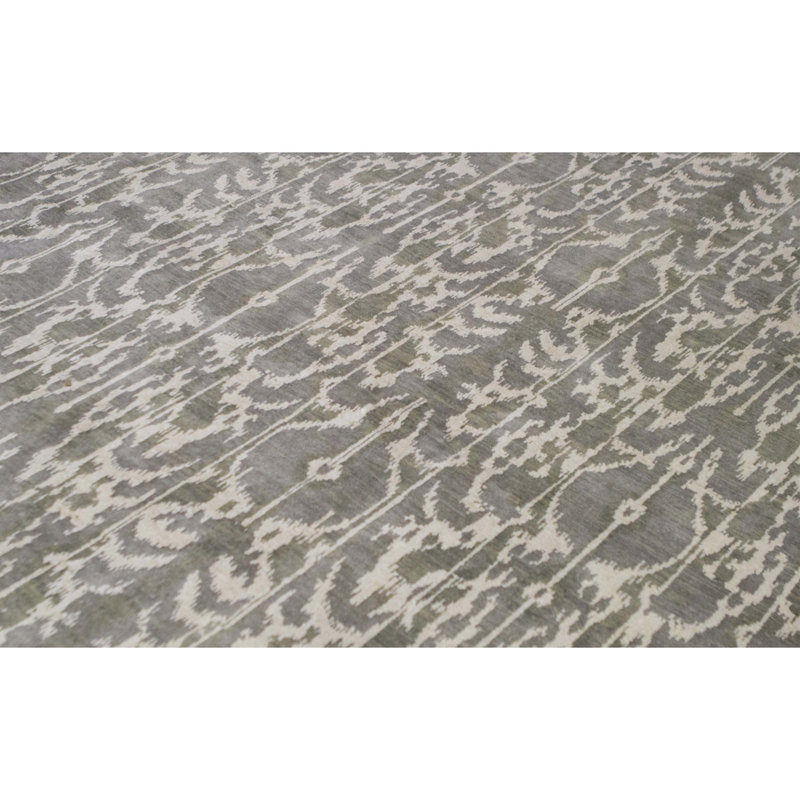 Wool Ikat Area Rug