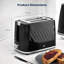 Swan  Windsor 2 Slice Toaster with 7 Browning Levels, Defrost/Reheat/Cancel Functions, Self-Centring Functions and Removable Crumb Tray, 900W-123431508