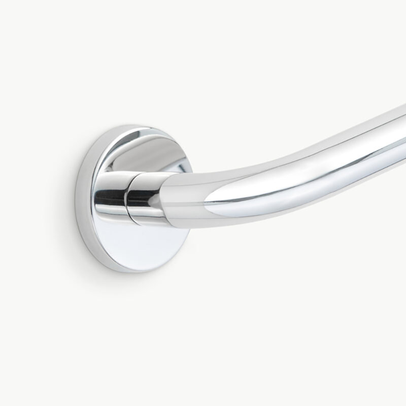 Porte-serviettes classique en chrome poli, Chrome poli