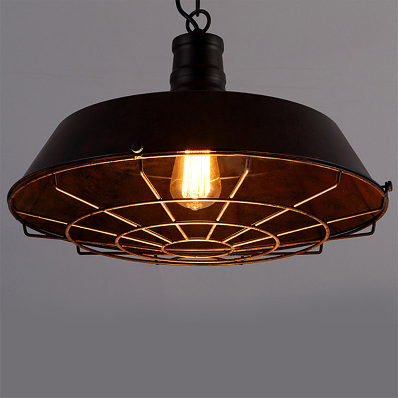 1 - Light Black Single Pendant