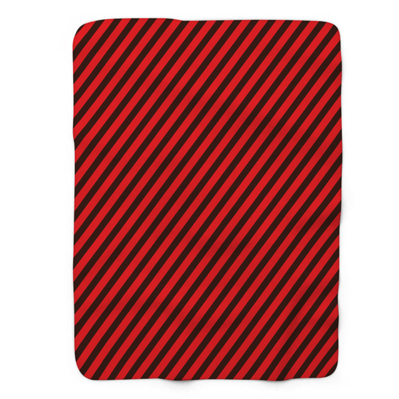 Red Cupid - couverture Sherpa de qualité supérieure 1 pièce, Lit simple