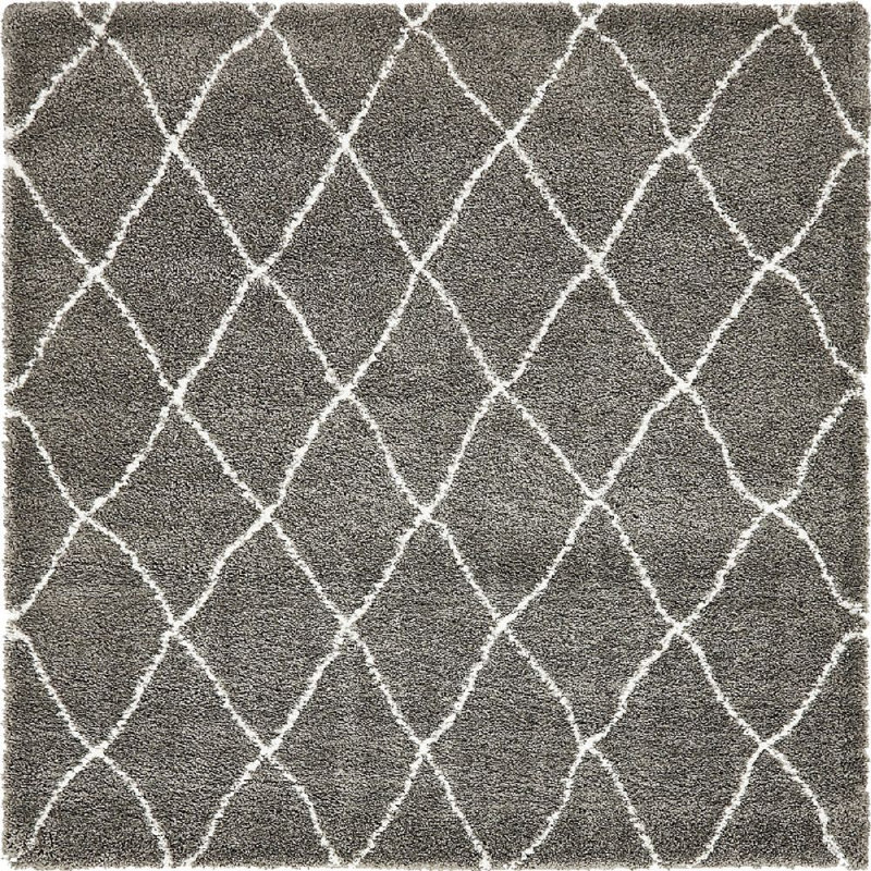 Walshville Oriental Indoor Rug, Square 8'