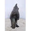 Raven Looking Down Bronze State - Size: 19"L x 5"W x 11"H.
