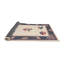 Tapis contemporain rouge / noir-1858201977