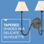 Applique murale 2 lumières Greta-450714868