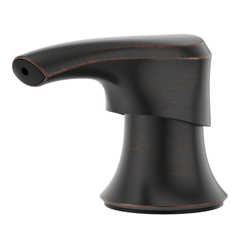 Solotilt Soap Pump in Tuscan Bronze, Brushed Gold