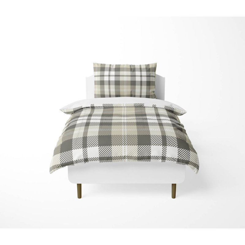 Gen Plaid Decorative Lightweight Comforter Set