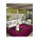 Pink Themed Tree Flower and Bird Patterned Creative Modern Decorative Machine Washable Rug