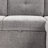 83.8" Sectional Pull-Out Sofa Bed L-Shaped Corner Sofa Couch With Storage Chaise-118782793