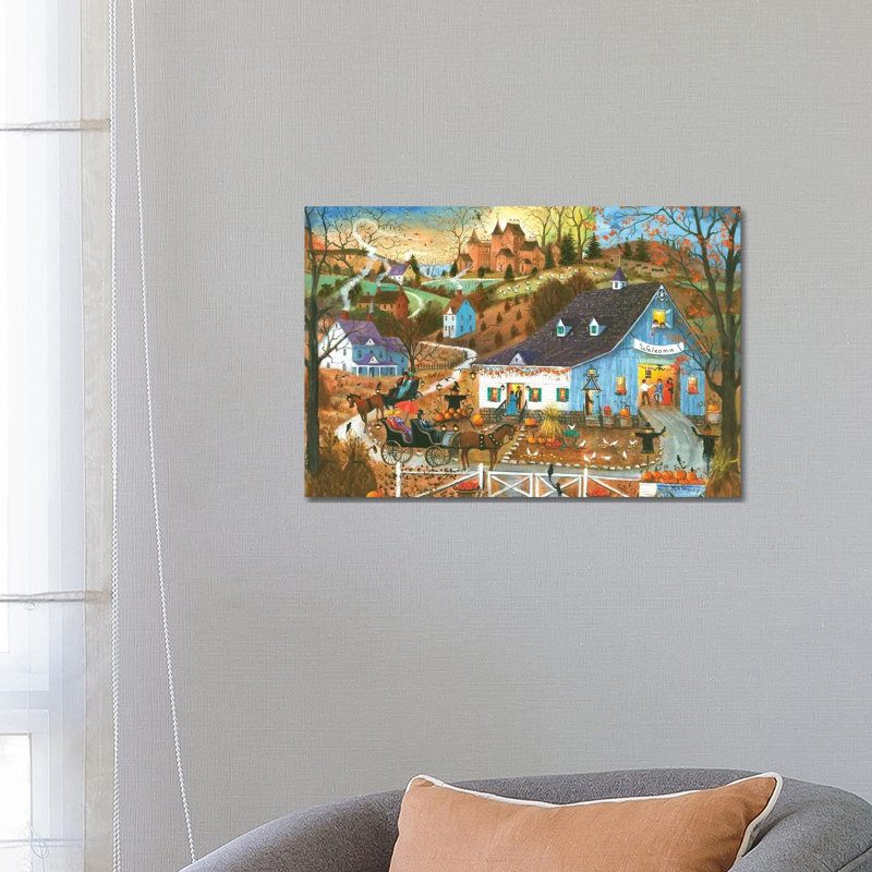 A Magical Evening 1 Piece Wall Art on Canvas, 45.72 cm H x 66.04 cm W x 3.175 cm D, Does Not Apply