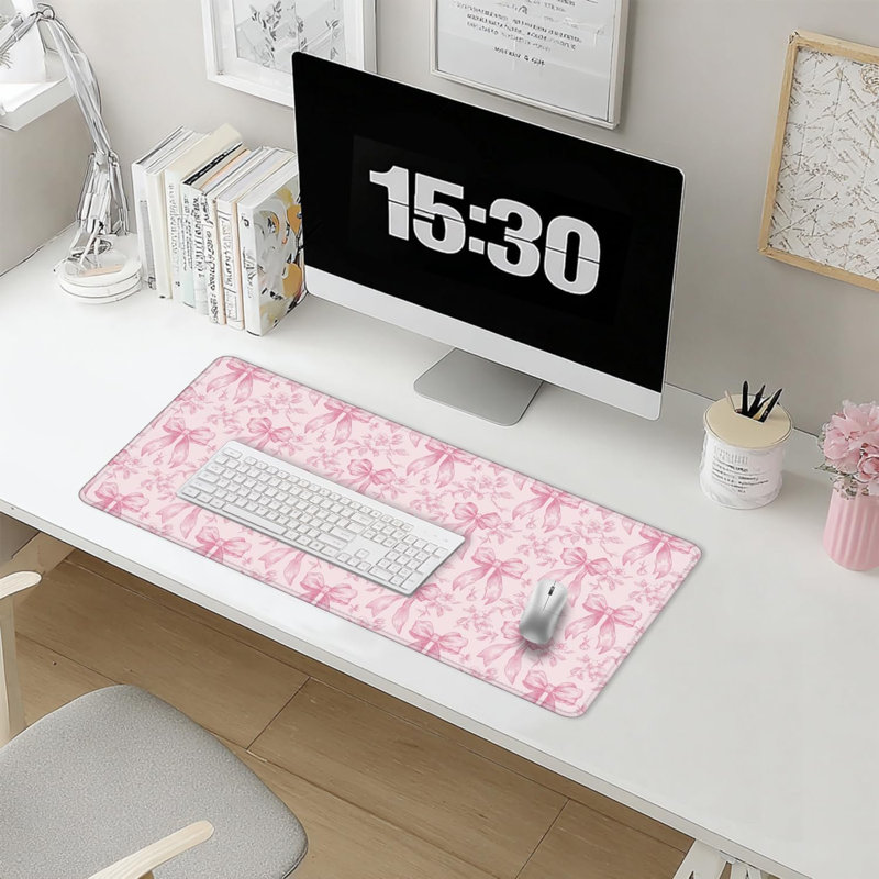 Tapis de souris rose Coquette