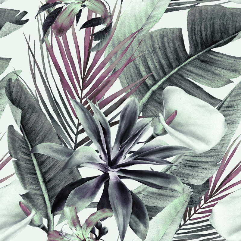 Panneau de papier peint Kight Callas and Plants, L 2,08 pi x L 10,42 pi
