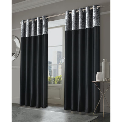 Olvera Room Darkening Curtain Pair