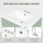 24-Inch Green Bathroom Vanity | Drawers, Adjustable Shelf & Storage-1304296995