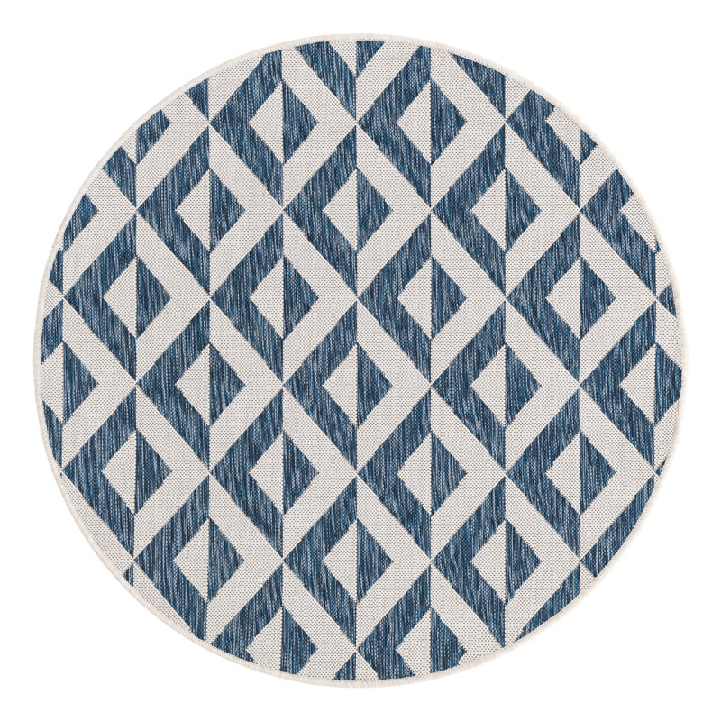 Jill Zarin Napa Indoor/Outdoor Rug, Round 4'1"