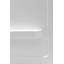 Paroi de douche à trois panneaux H 74 po x P 60 po Rose