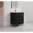 Carnes 30 " W Freestanding Standard Free Standing Single Double Single Vanity Bathroom Vanity With Stone Top