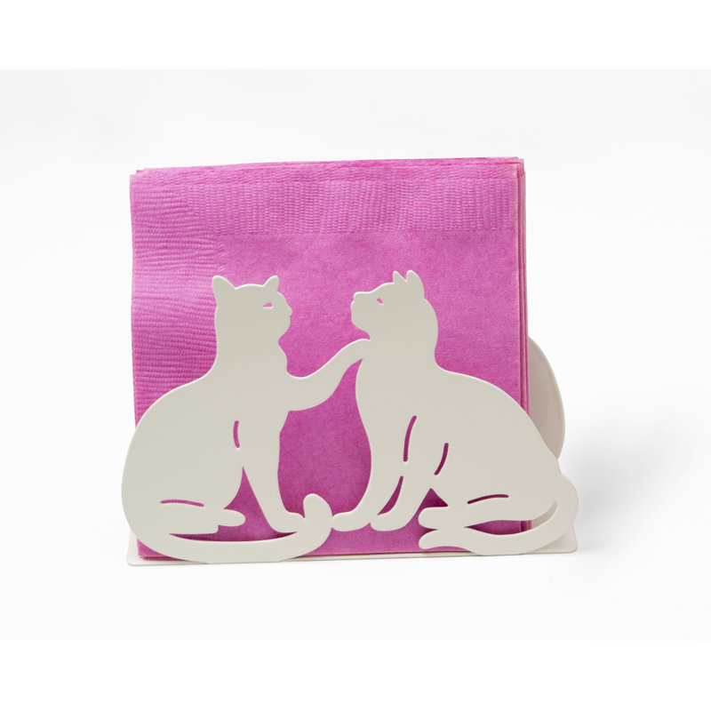 Porte-serviette pour chat, Blanc