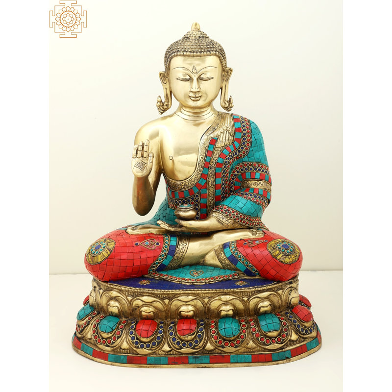 Bouddha de Gautam prêchant son dharma