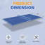 Table de tennis de table pliable et portable 7 * 4Ft-126243754-126243757